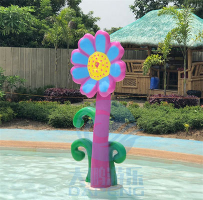 Équipement de parc aquatique OEM Jeux d'eau Jouets de loisirs Parc aquatique Plongeur de fleurs Sprinkler