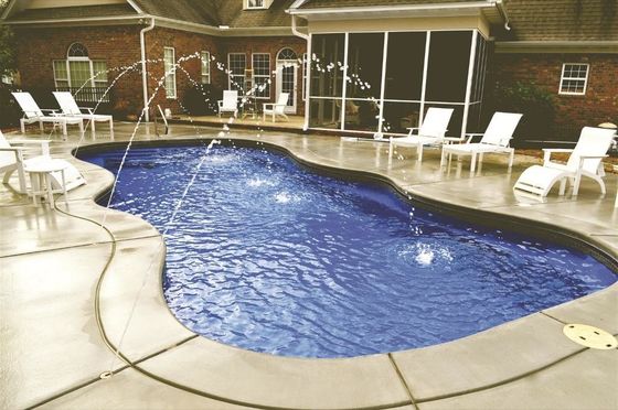 OEM Fibre de verre en extérieur libre dans la piscine au sol pour usage domestique
