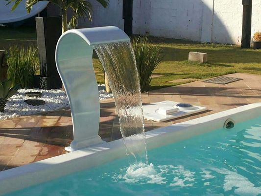 OEM Accessoires de piscine SPA Décorations Rideau d'eau Tête de fontaine Cascade