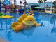 Anti charge statique de Mini Pool Slide Fiberglass Water de parc de glissière commerciale de piscine pour l'hôtel