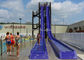 Piscine au-dessus du sol Jeux pour enfants Équipement de parc aquatique Slide en fibre de verre