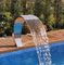 Accessoires de piscine en acier inoxydable équipement de tête de spa fontaines de massage cascade 25m3/h