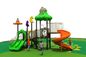 ODM Terrain de jeux en plein air Jeux pour enfants Playhouse Glissière en plastique