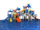 OEM Terrain de jeux en plein air Enfants Grands toboggans à eau en tube en plastique