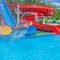 Parcs d'attractions aquatiques OEM Équipement de natation pour enfants Glissière en fibre de verre