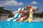ODM Commercial équipement de parc aquatique piscine glissade en fibre de verre à vendre