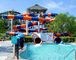 Parcs d'attractions en plein air Jeux pour enfants Water Rides Fiberglass Slide à vendre