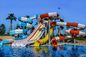 ODM Outdoor Kids Spray Terrain de jeux Jeux d'eau Piscine équipement sportif toboggans en spirale