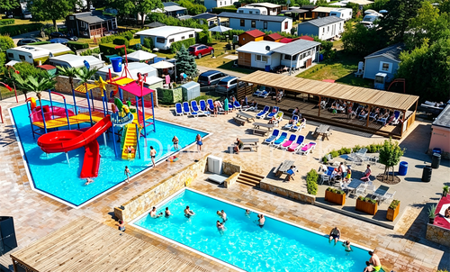 Projet de toboggan pour enfants à Eurocamp-Spreewaldtor en Allemagne