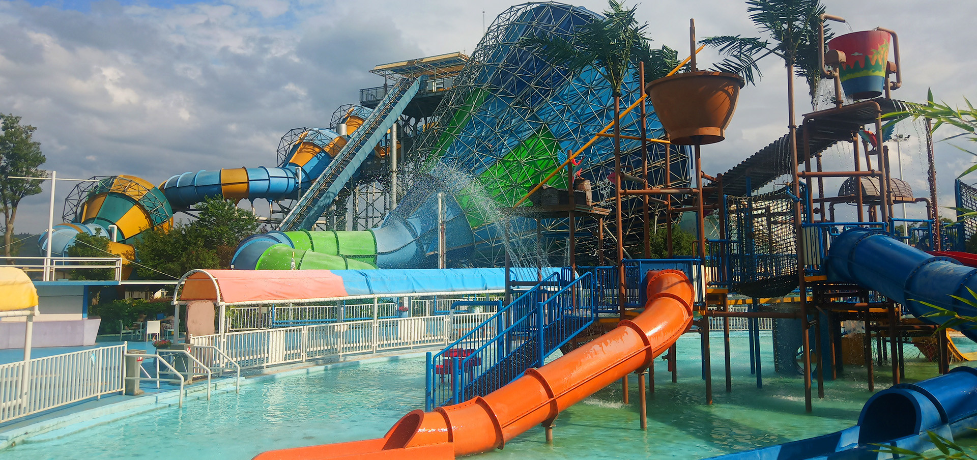 qualité Glissière de parc aquatique Usine
