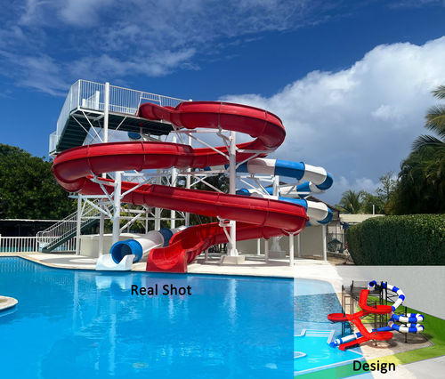 Dernières nouvelles de l'entreprise sur Les clients dominicains répètent l'achat d'équipements de haute qualité pour divers parcs aquatiques
