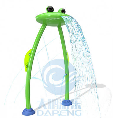 L'eau d'acier inoxydable d'équipement de parc d'attractions de l'eau injectent la grenouille pour la zone de jet