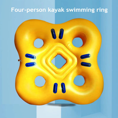 OEM Slide Raft Swim Ring Tube flottant multi-personne avec poignée pour le parc aquatique