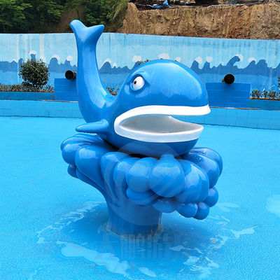 Un bon prix. Le terrain de jeu des enfants en appartement espagnol d'hôtel, décoration de parc de jet de baleine en ligne