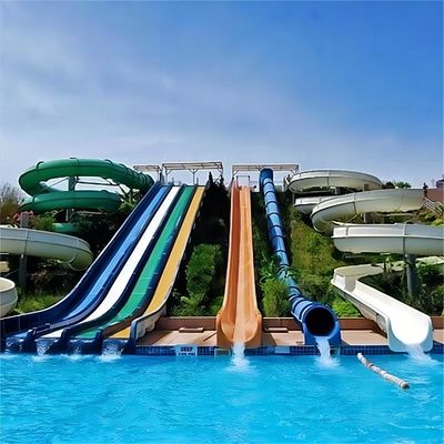 Un bon prix. Parcs aquatiques pour enfants attractions de randonnée toboggans en fibre de verre pour enfants en ligne