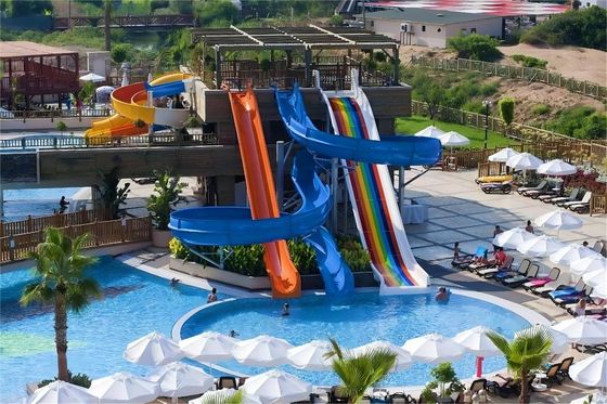 Un bon prix. Parcs d'attractions commerciaux en plein air Carnaval Ride Slides à eau en fibre de verre en ligne