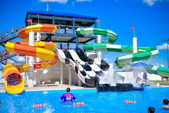 Un bon prix. Plaisirs pour les enfants, toboggan en fibre de verre pour piscine commerciale en ligne