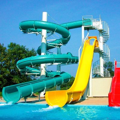 Un bon prix. Parcs extérieurs Jeux pour enfants Piscine privée toboggan aquatique Randonnée amusante adulte en ligne