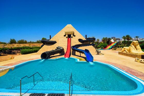 Un bon prix. Mini parc aquatique en plein air équipement de jeux d'eau Jeu de ville toboggan en fibre de verre pour enfants en ligne