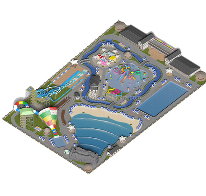 Un bon prix. 20000 SQM Aqua Park Design Master Plan Custom Water Theme Park Design for Resorts en ligne