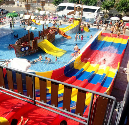 Un bon prix. Water Park Manufacturer Fiberglass Swimming Pool Slides Project Popular Commercial Aqua Park Water Slides For Sales en ligne