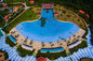 OEM parc aquatique grand bleu piscine à vagues de tsunami machine de surf artificielle en acier anti-UV à vendre