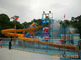 Corrosion de grande glissière d'éclaboussure de fibre de verre de famille d'Aqua Park Playground Water Slide anti