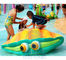 L'au sol de fibre de verre d'éléments d'Aqua Park Kids Splash Zone pulvérisent Shell - jaune