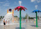 Taille colorée de la fontaine 3.0m de parc aquatique de style de fleur d'Aqua Park Water Splash Pad
