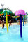 Feuilles et Lotus For Children Aqua Park de pulvérisation de l'eau d'équipement de parc aquatique