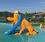 Anti UV de double de canalisation de Mini Pool Slide Fiberglass Children de piscine glissière de chien