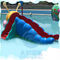 Le CE de glissière d'eau de Caterpillar de fibre de verre d'Aqua Park Mini Pool Slide a approuvé