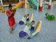 Moto de jet d'eau de fibre de verre de jeu de jeu de parc aquatique d'enfants pour le parc d'éclaboussure