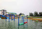 Équipement de forme physique de l'eau des enfants, rouleaux interactifs de parc aquatique