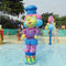 Le cuisinier Style Water Park de bande dessinée éclaboussent la protection pour des enfants pulvérisent la piscine