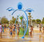 Jet en acier de tortue de mer d'arroseuse de l'eau d'Aqua Playground Splash Structure Stainless