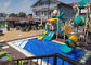 Glissières de terrain de jeu d'équipement de sport de jeu de jet d'Aqua Park Pool Toys Water d'amusement à vendre