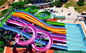 OEM Amuse Parc aquatique enfants terrain de jeux Rides piscine en fibre de verre toboggans