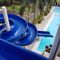 220 M3/H 12 mm Fibre de verre toboggan de parc aquatique pour enfants Équipement de jeu de parc aquatique