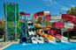ODM Amusement Parc aquatique piscine enfant balade toboggan en fibre de verre