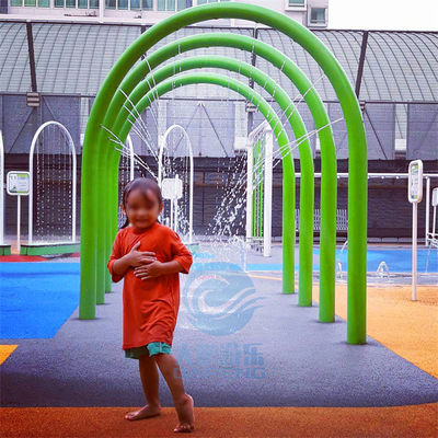 l'acier galvanisé plongé chaud de voûtes de l'eau de taille de 3.0m pour des enfants pulvérisent le parc