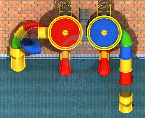 Un bon prix. Glissières commerciales en plastique extérieures de piscine de la glissière d'eau de terrain de jeu d'enfants LLDPE en ligne