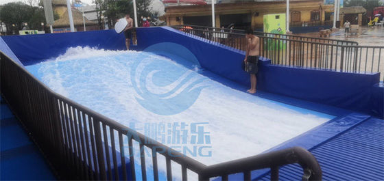 Ressac mobile simple Rider Machine d'acier inoxydable de la piscine 304 de vague de ressac d'OEM