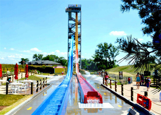 glissière de piscine de glissière de 20M Speed Kamikaze Water combinée pour des adultes