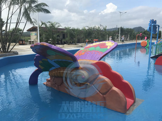 UV mignon de Cat Duck Rabbit Mini Water Slide de glissière d'eau d'enfants de fibre de verre anti