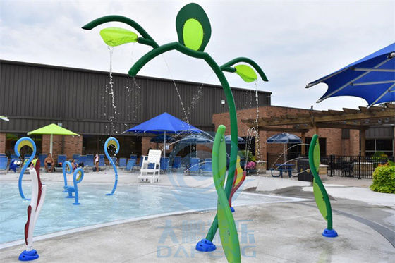 Jet en acier de tortue de mer d'arroseuse de l'eau d'Aqua Playground Splash Structure Stainless