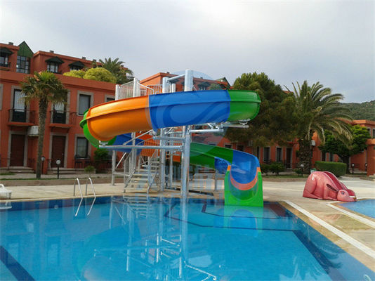 glissière de piscine de fibre de verre de glissière d'eau de 3.5M Private Commercial Size pour des adultes