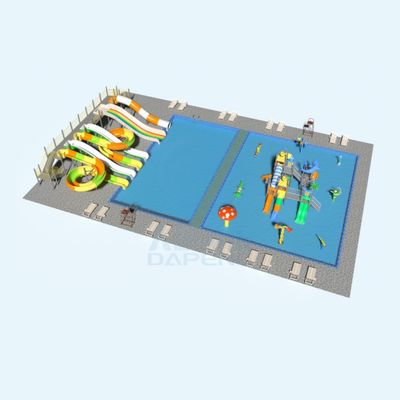 Amusement Parc aquatique Jouets de piscine Spray d'eau Jeu d'équipement sportif Plateau de jeux de glissières à vendre