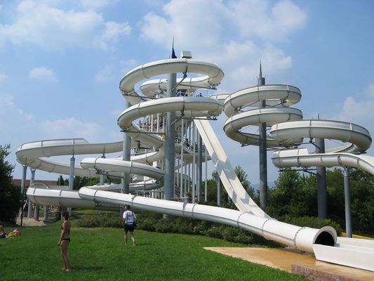Piscine Jouets extérieurs Jeux d'eau Adultes toboggan Tubes Parcs Jeux de terrain pour enfants