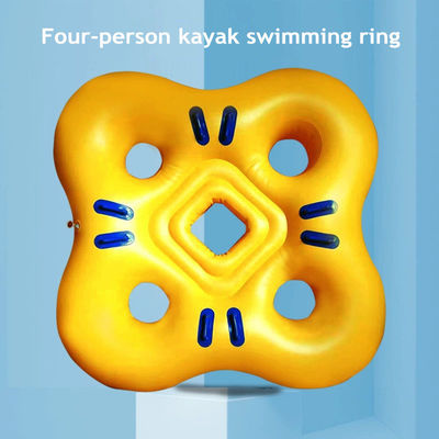 Un bon prix. OEM Slide Raft Swim Ring Tube flottant multi-personne avec poignée pour le parc aquatique en ligne